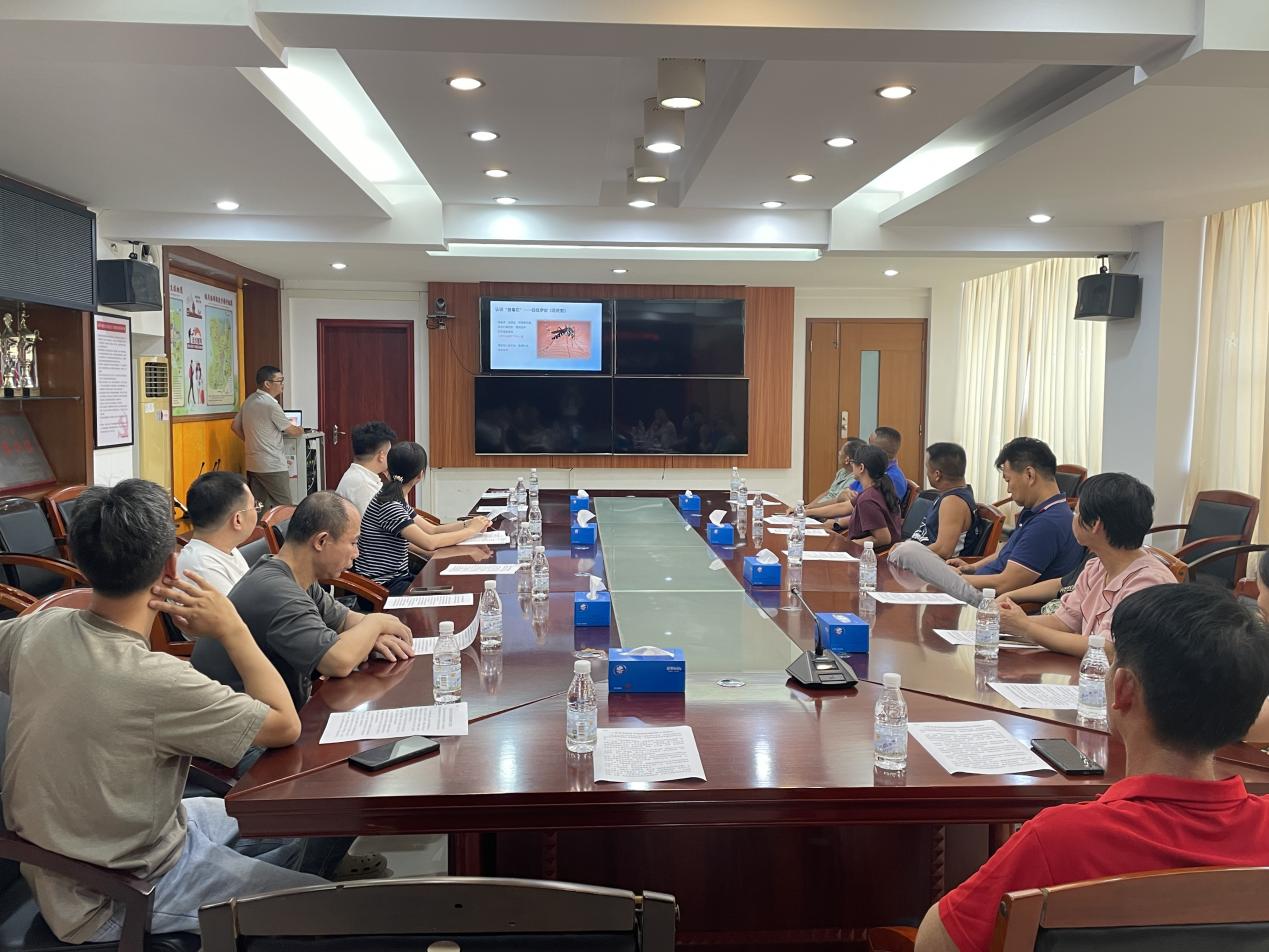 蜆岡鎮開展基孔肯雅熱疫情防控宣講 筑牢工業企業健康防線