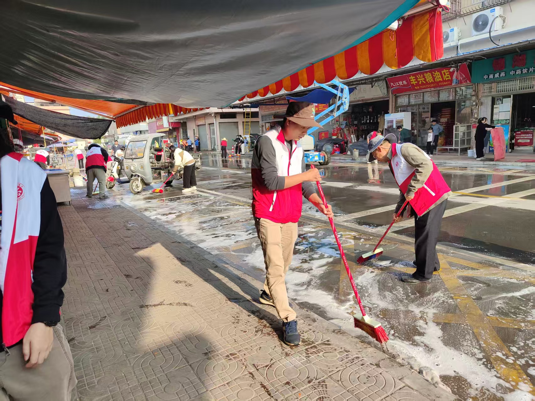 市水利局積極響應愛國衛生統一行動暨“鄉村清潔日”聯合行動