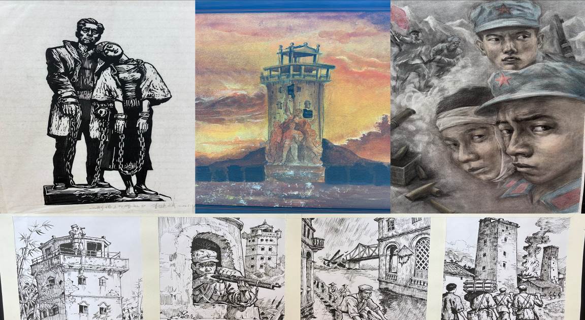 開(kāi)平市舉辦“紅色百年·赤子功勛”主題繪畫(huà)作品展覽活動(dòng)(1).doc_5