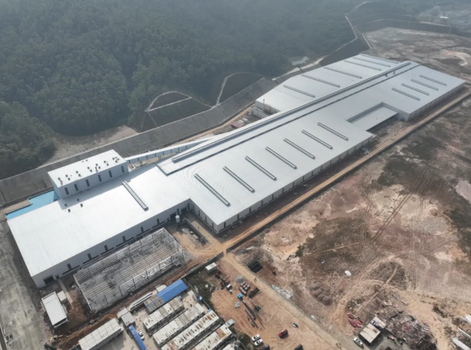 世界500強圣戈班開平項目大干快上 預計明年投產