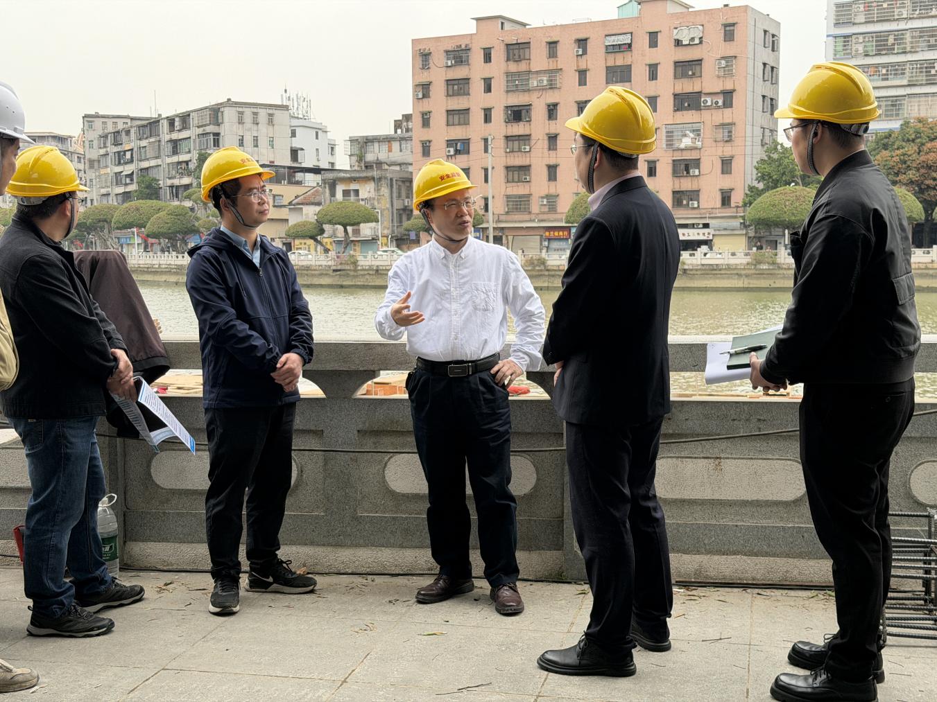 市資產辦開展節前督導——推進重點項目建設 筑牢春節前安全生產防線