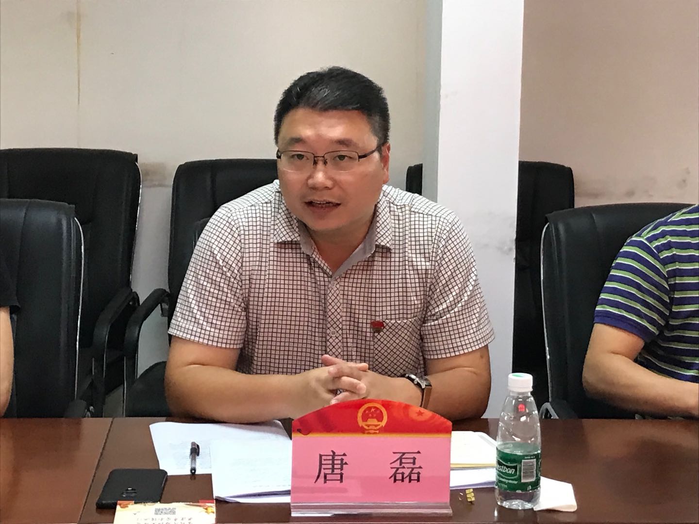 鎮長唐磊作講話.jpg 鎮長唐磊作講話.jpg